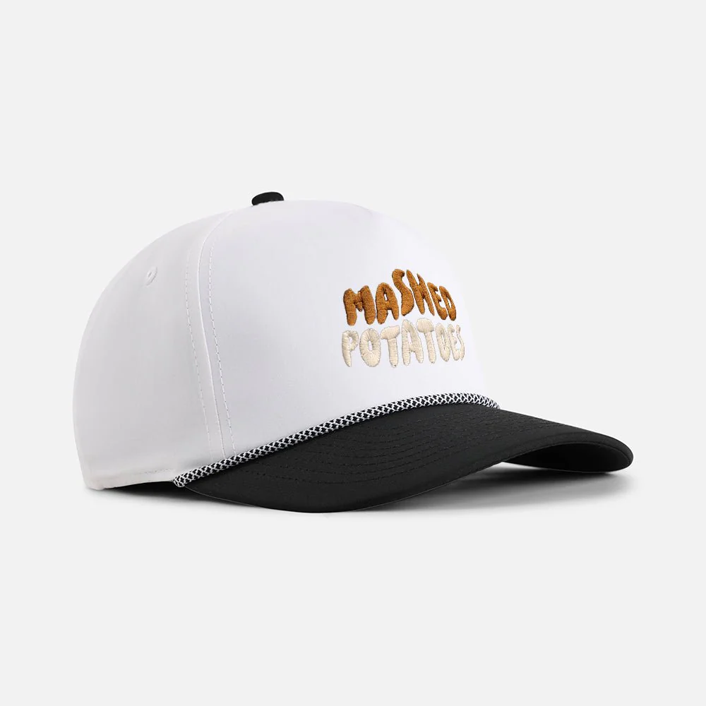 "Mashed Potatoes" Two-Tone Performance Rope Hat - Image 5