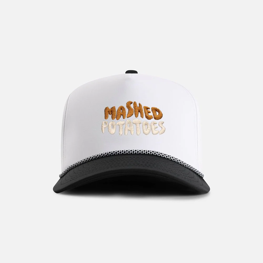"Mashed Potatoes" Two-Tone Performance Rope Hat - Image 6