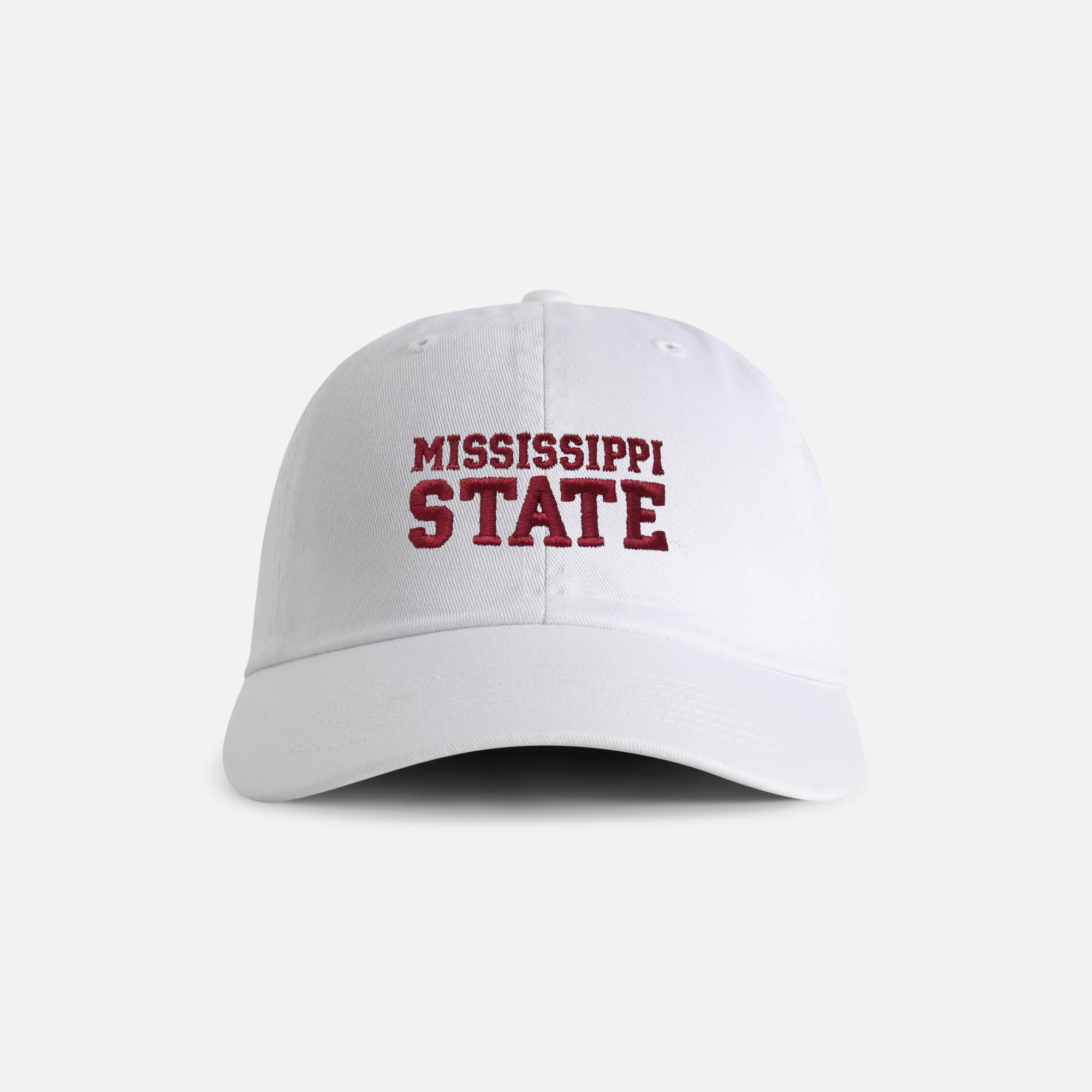 Mississippi State University "Mississippi State" Cotton Dad Hat - Image 10