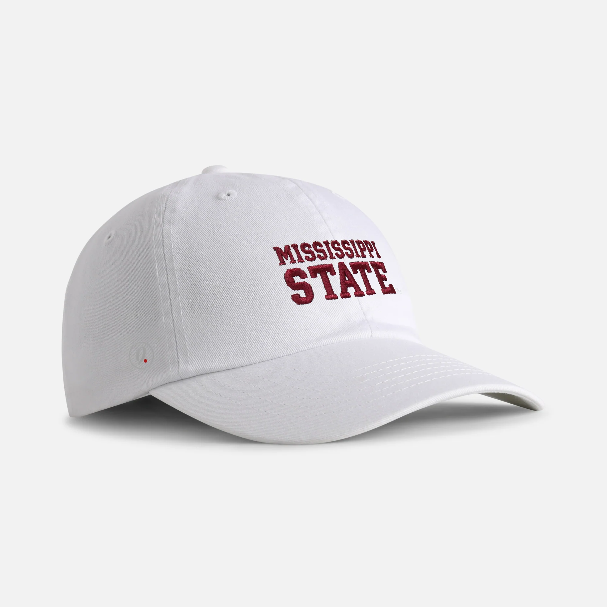 Mississippi State University "Mississippi State" Cotton Dad Hat - Image 9