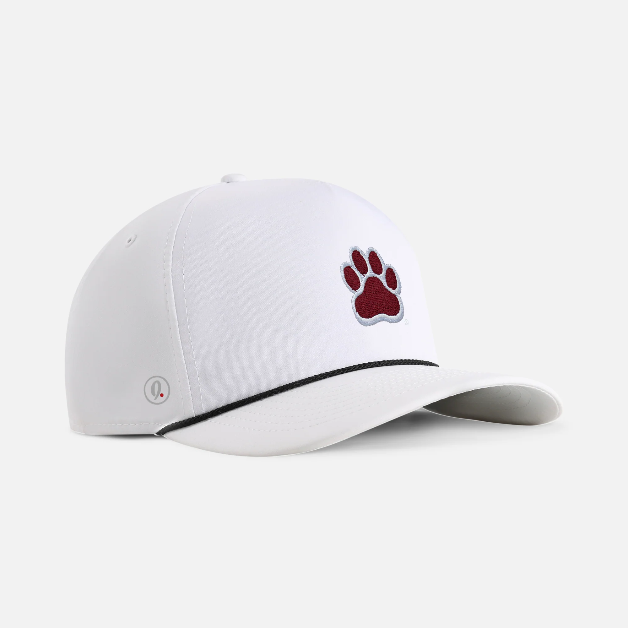Mississippi State University "Paw Print" 5-Panel Performance Rope Hat