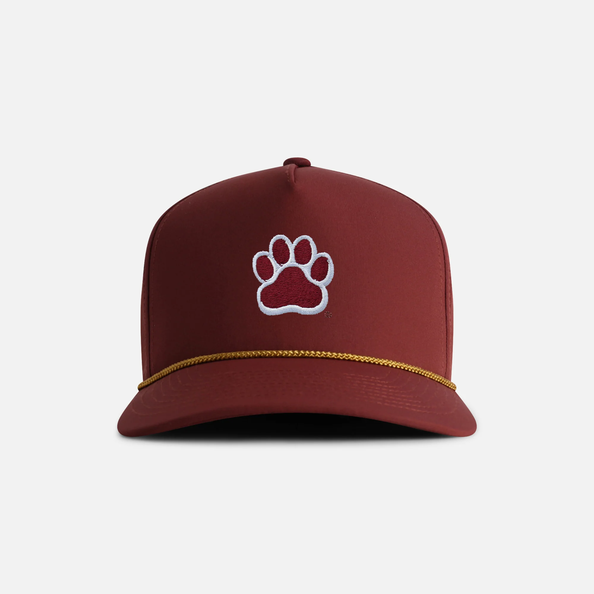 Mississippi State University "Paw Print" 5-Panel Performance Rope Hat - Image 6