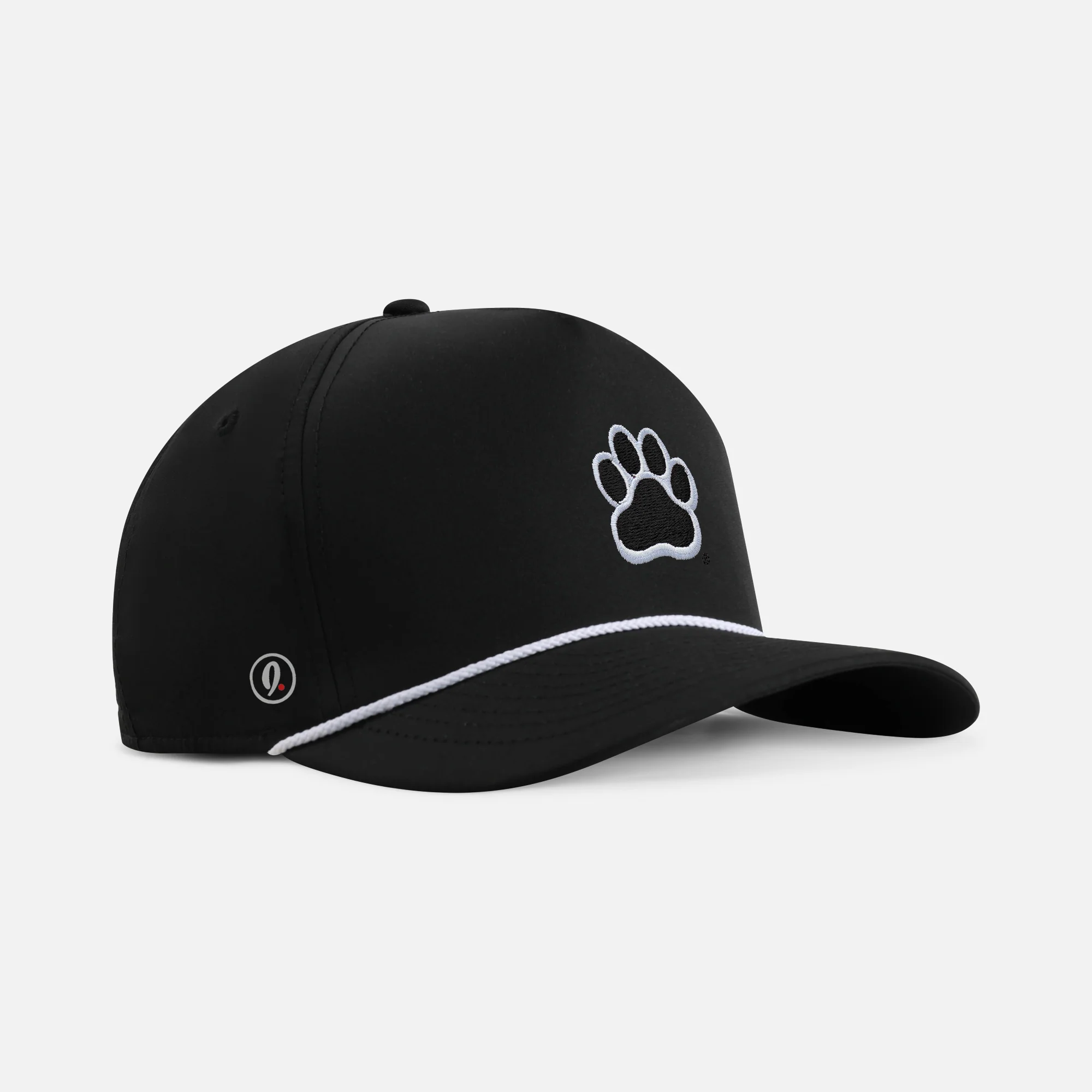 Mississippi State University "Paw Print" 5-Panel Performance Rope Hat - Image 9
