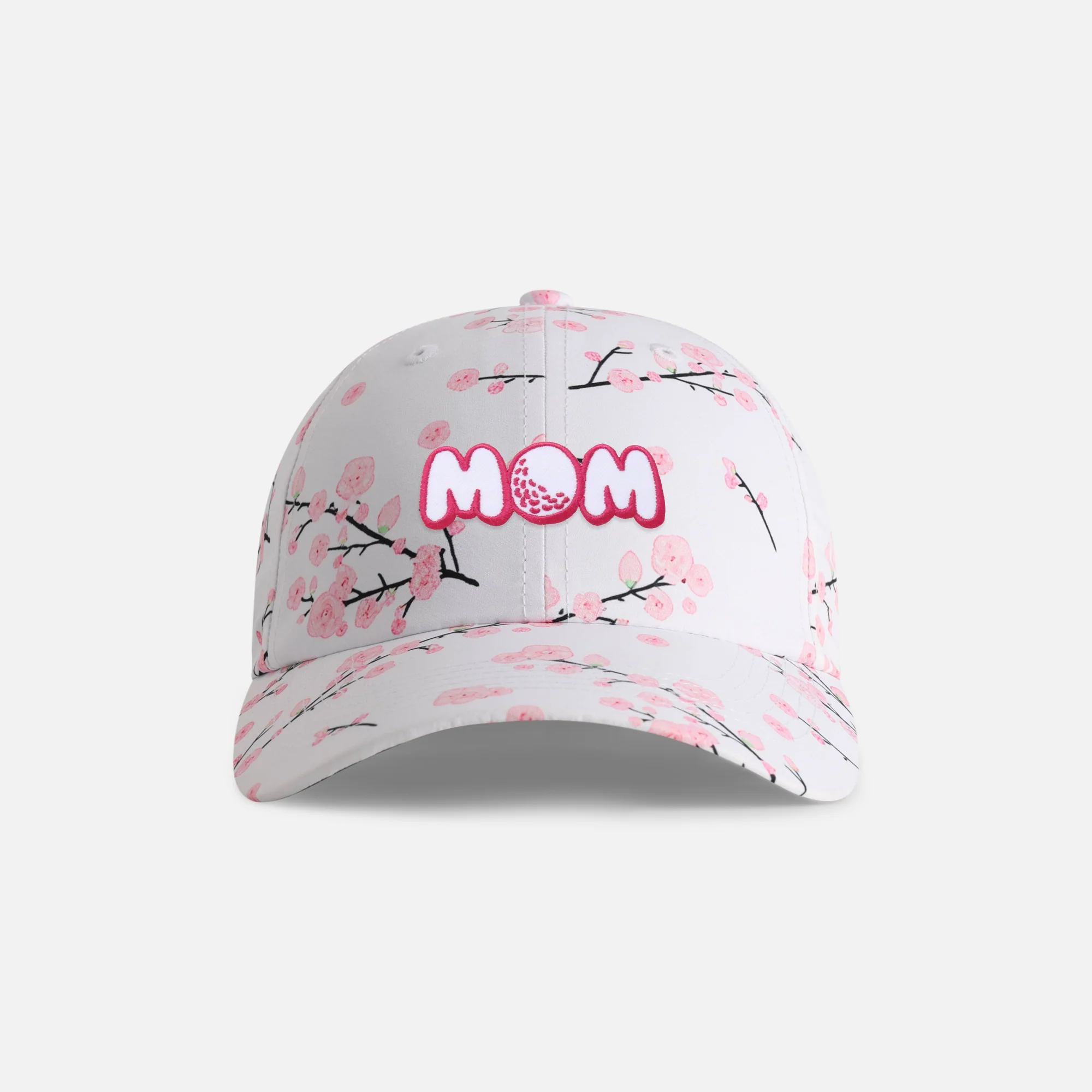 "Mom" Patch Small Fit Patterned Performance Hat - Image 2