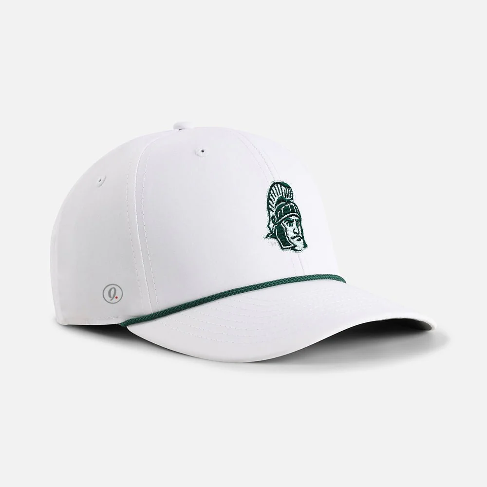 MSU "Michigan State Sparty" 6-Panel Performance Rope Hat