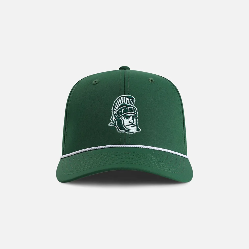 MSU "Michigan State Sparty" 6-Panel Performance Rope Hat - Image 6