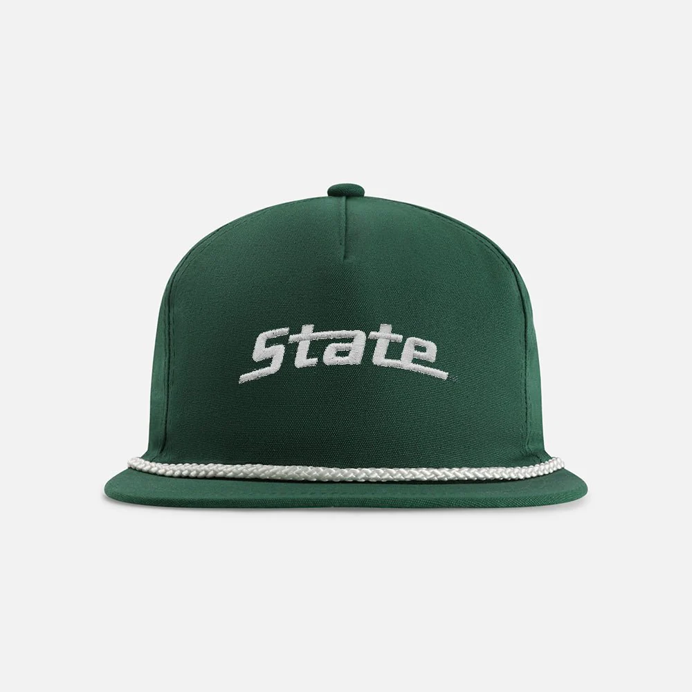 MSU "Michigan State State" Original Rope Hat - Image 2