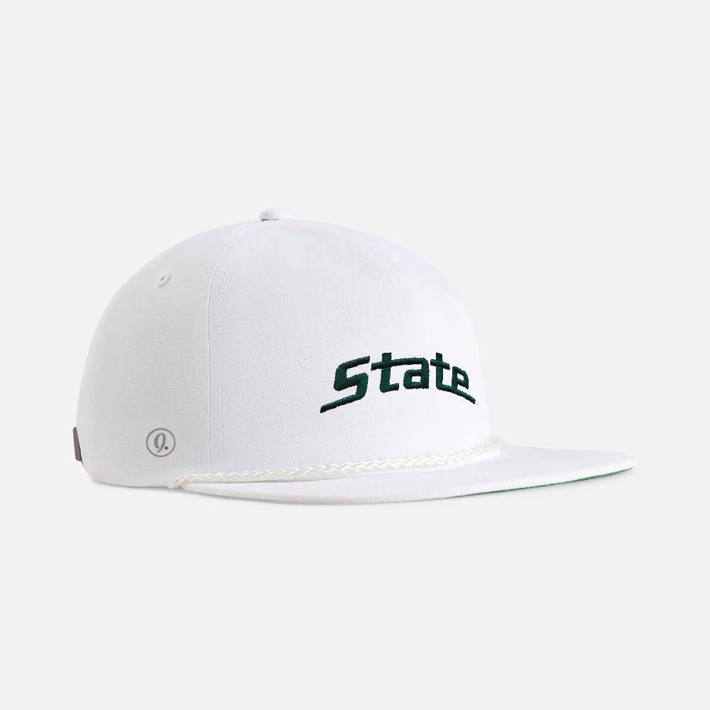 MSU "Michigan State State" Original Rope Hat - Image 4