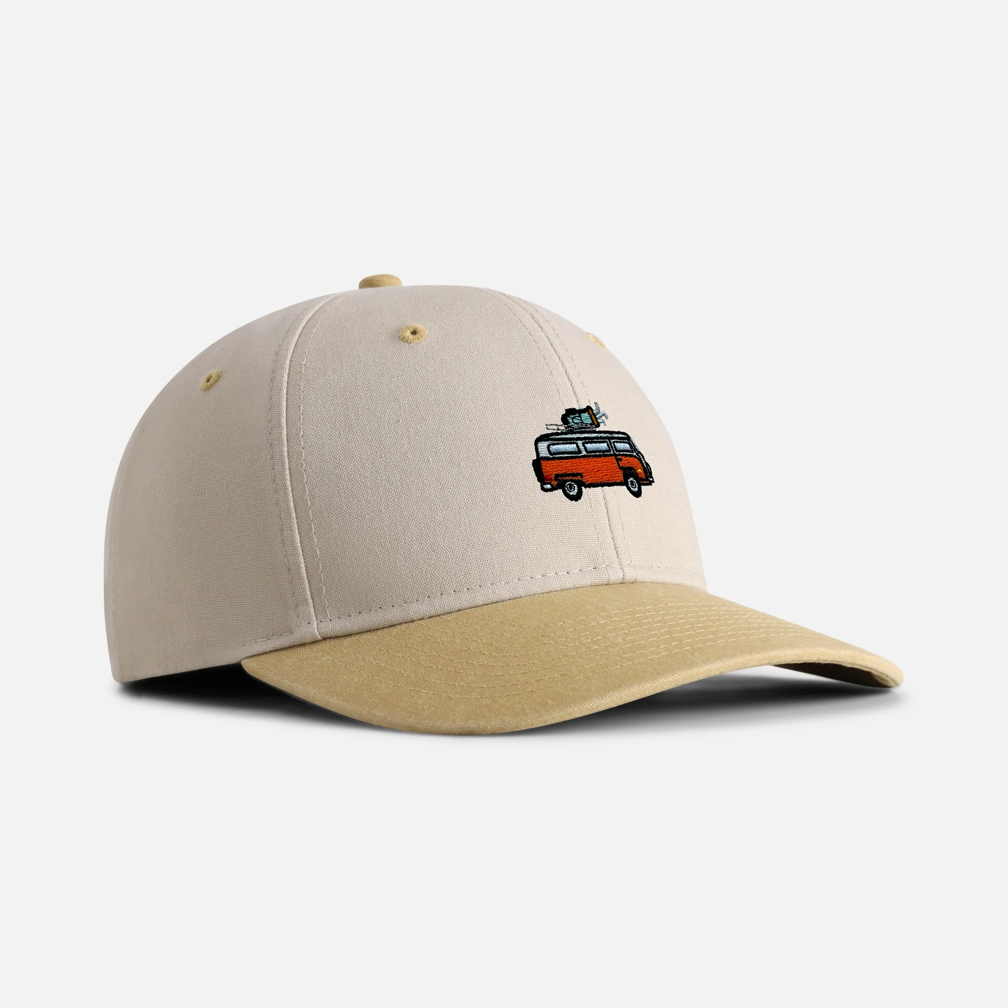 "Peace, Love, & Pars" Heavy Washed Two-Tone Cotton Hat - Image 5