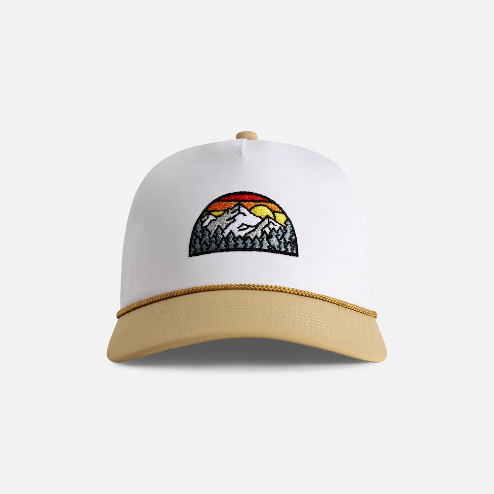 "Peak Sun" Two-Tone Performance Rope Hat - Image 2