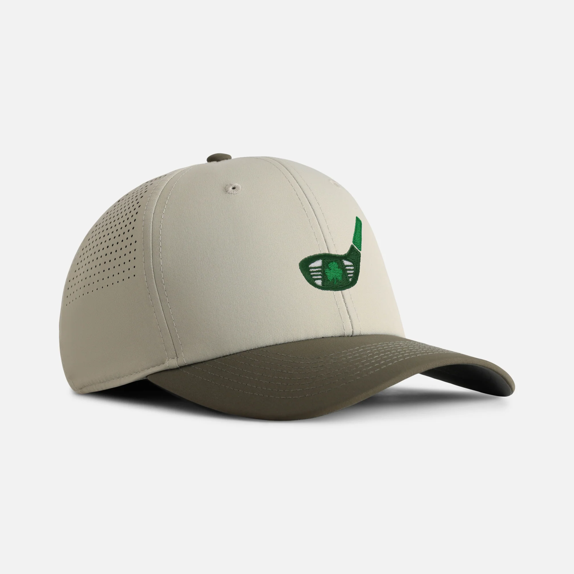"Persimmon" Perforated Two-Tone Performance Hat