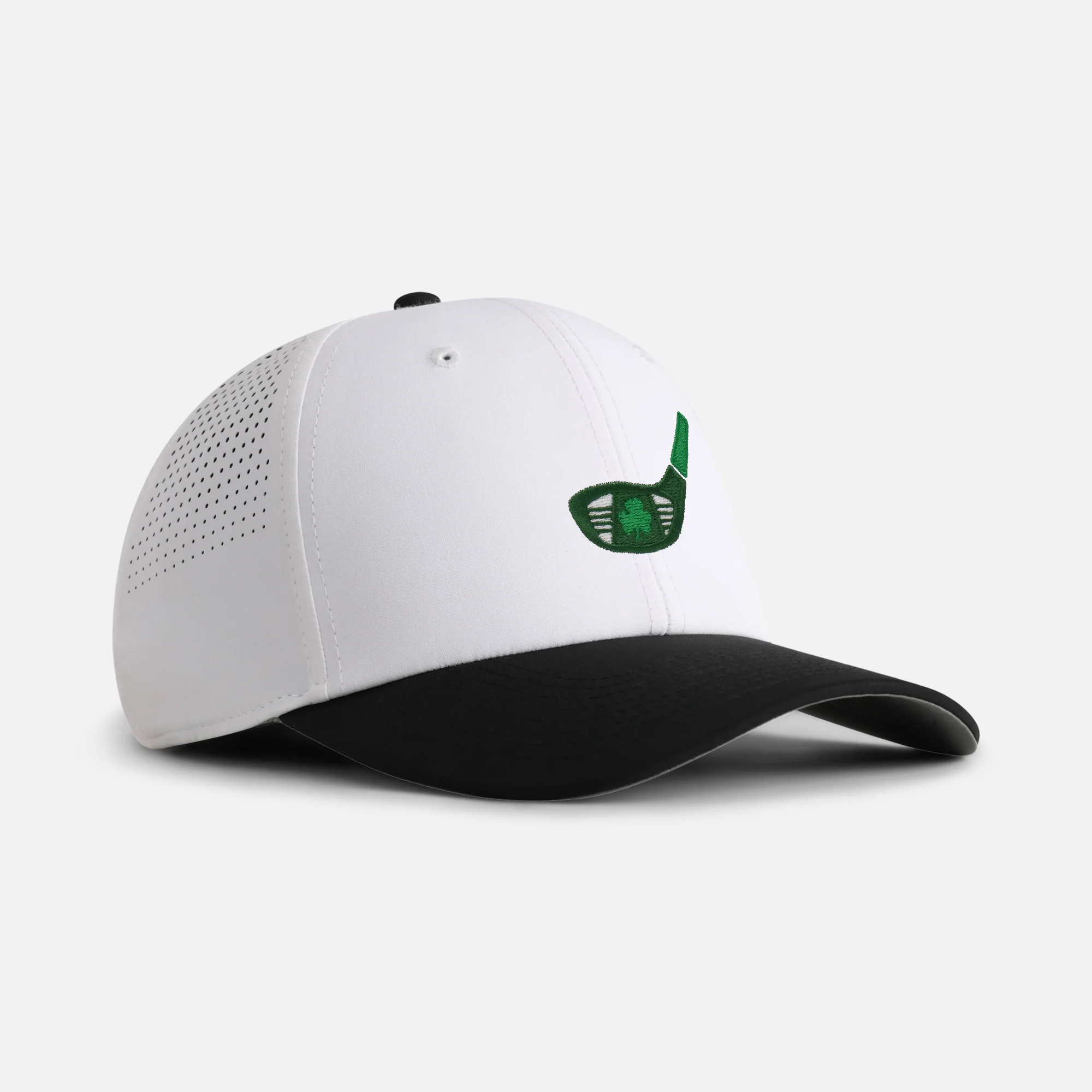 "Persimmon" Perforated Two-Tone Performance Hat - Image 5