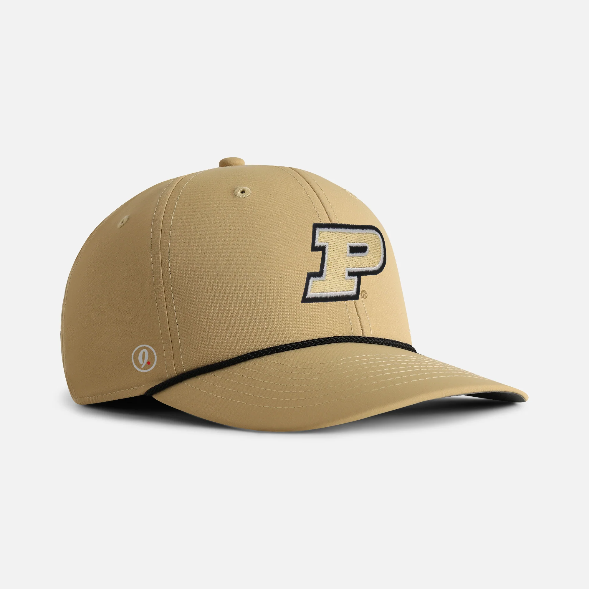 Purdue University "P" 6-Panel Performance Rope Hat - Image 5