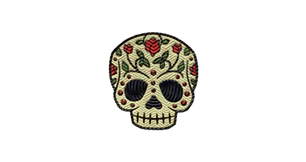 Rose Sugar Skull