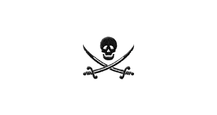 Skull & Swords (Black)