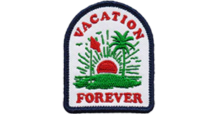 SlackerTide  - Vacation Forever Patch