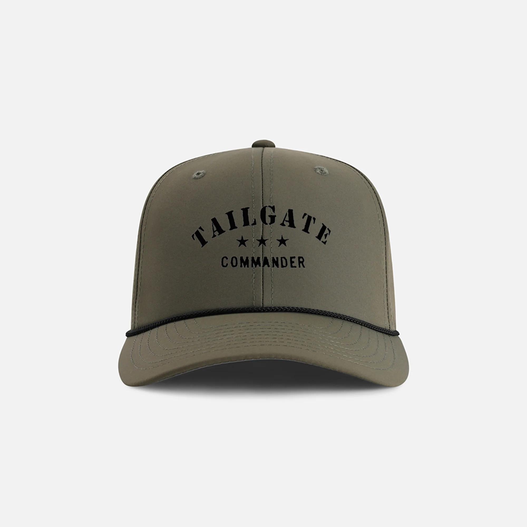 "Tailgate Commander" 6-Panel Performance Rope Hat - Image 2