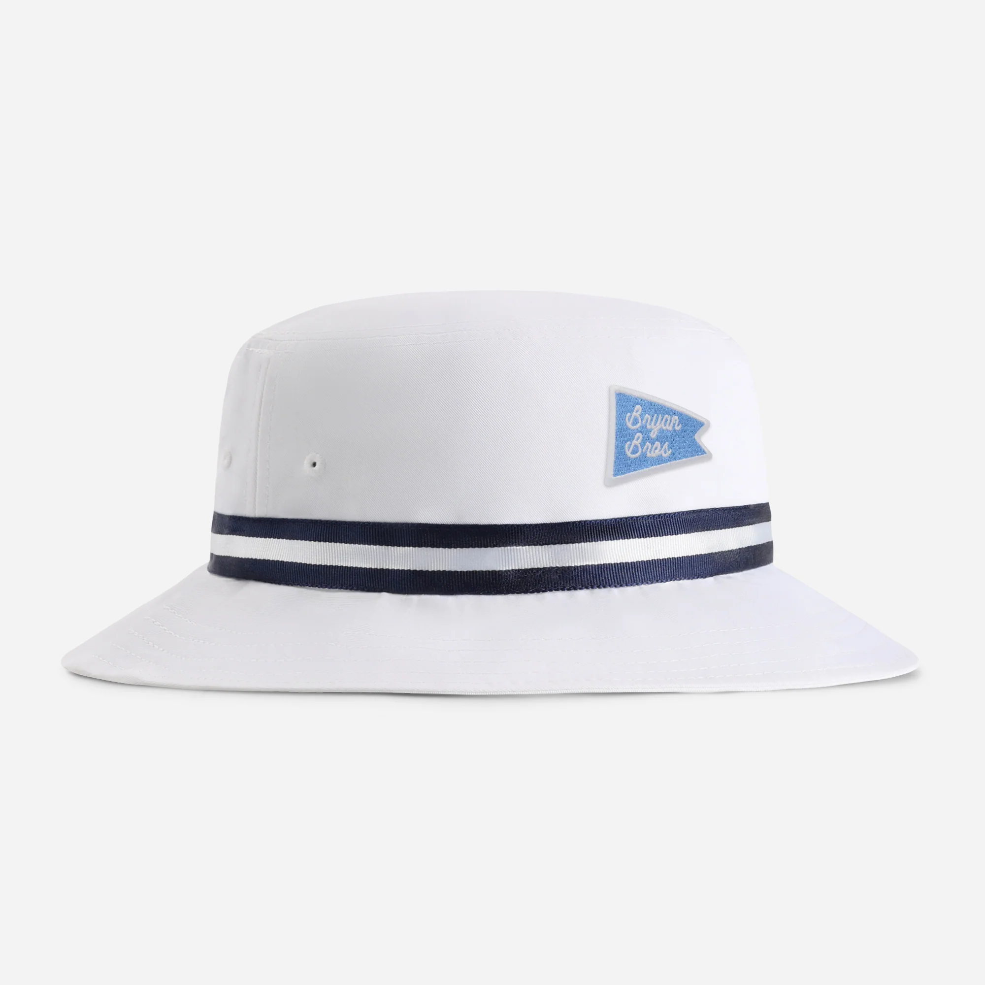 The Bryan Bros Flag Patch Performance Bucket Hat