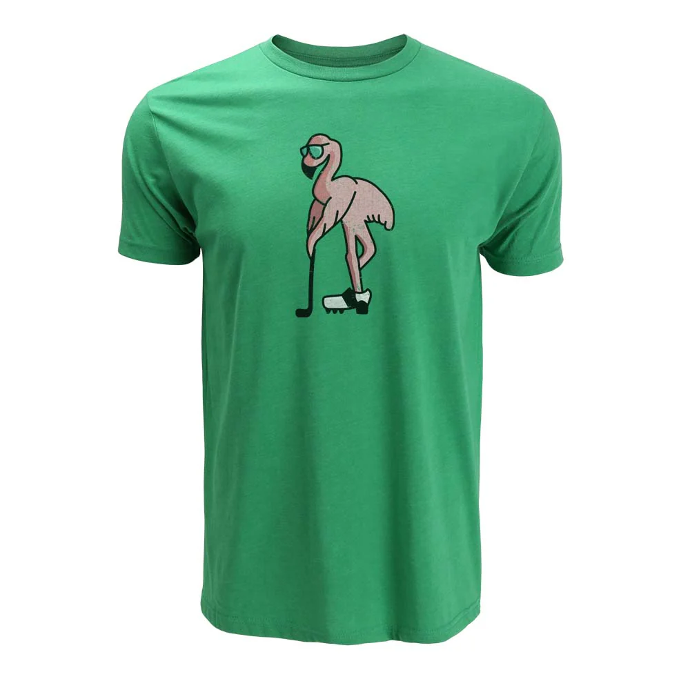 The Flamingo Putter - Crew Neck T-Shirt