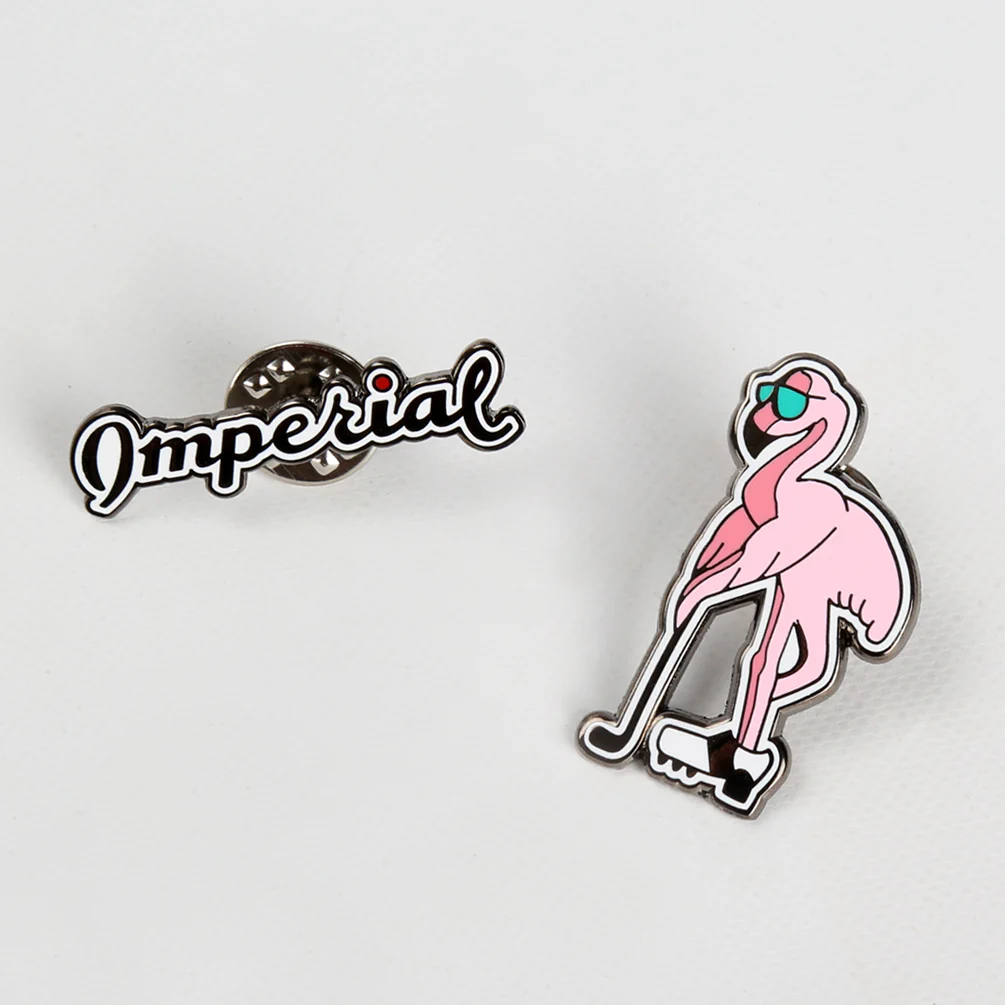 The Flamingo Putter Enamel Pin Set - Image 2