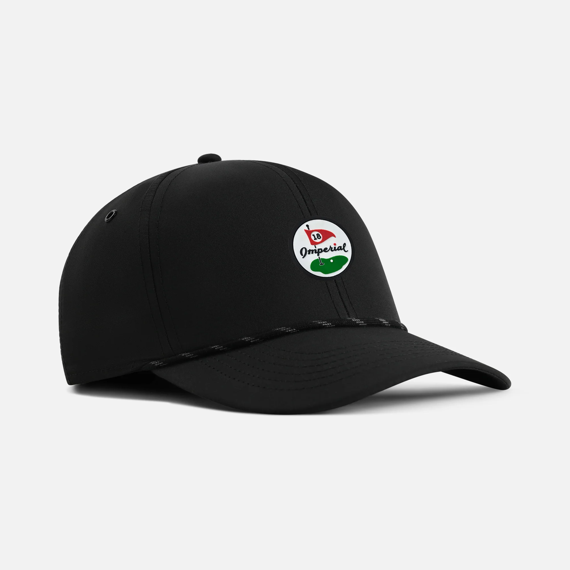 The Imperial Flag Emblem - 6-Panel Performance Rope Cap - Image 4