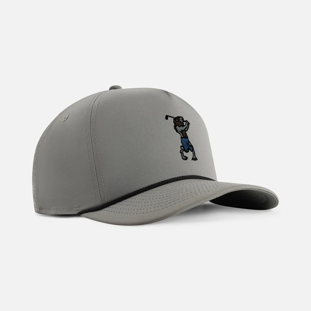 The "Lone Wolf" 5-Panel Performance Rope Hat - Image 5