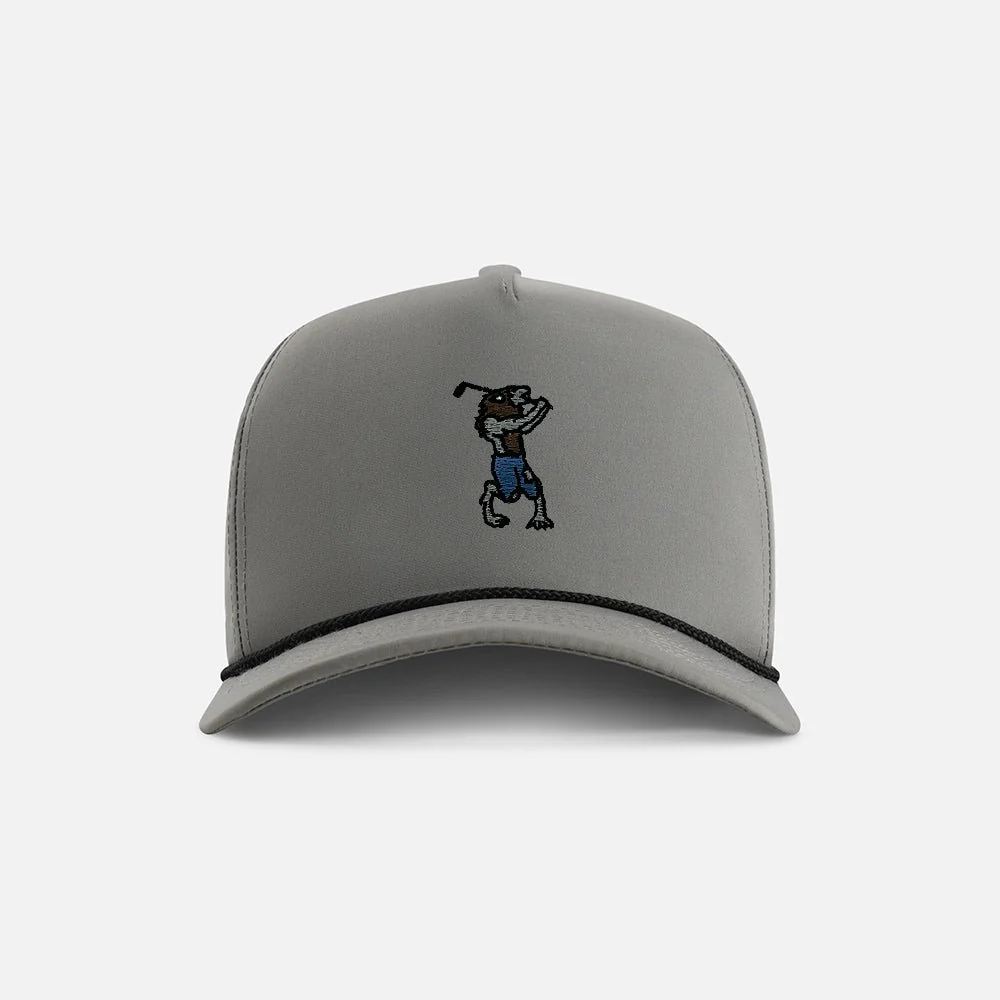 The "Lone Wolf" 5-Panel Performance Rope Hat - Image 6