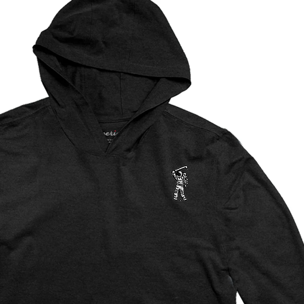 The Moon Man - Aprés Long Sleeve Hooded T-Shirt - Image 6