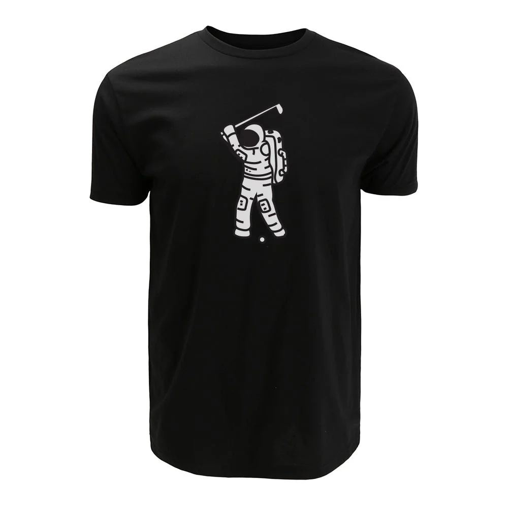 The Moon Man - Men's Crew Neck T-Shirt - Image 4