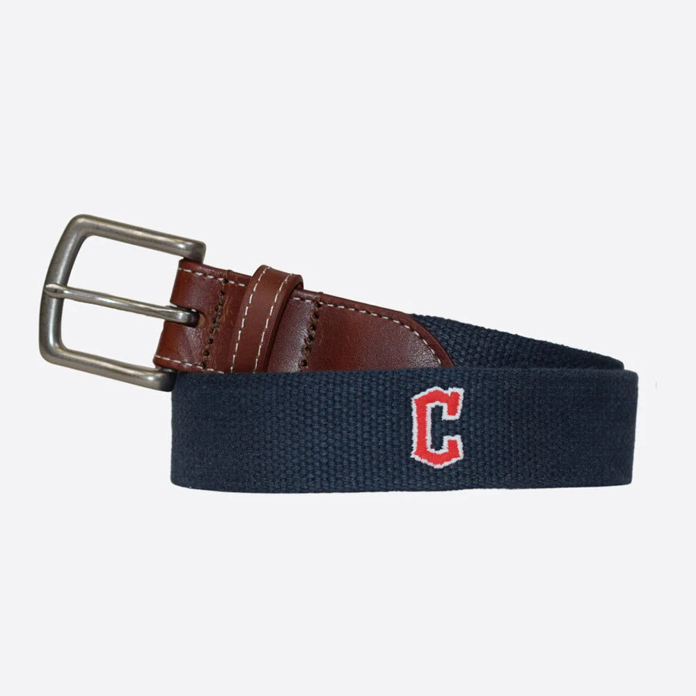 The Peter Millar Cleveland Guardians Belt