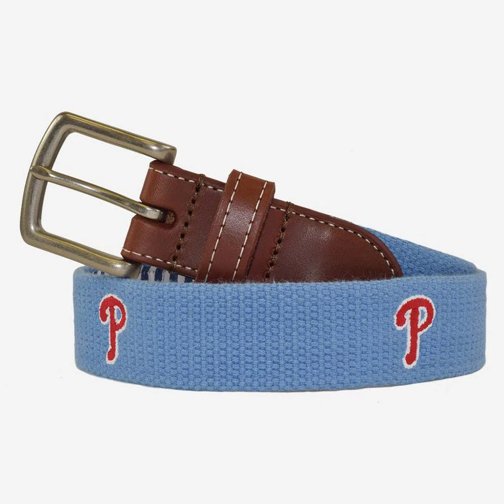 The Peter Millar Philadelphia Phillies Belt
