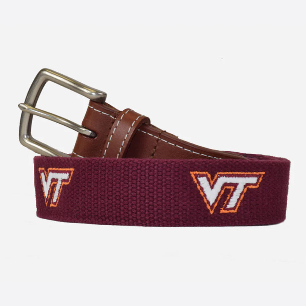 The Peter Millar Virginia Tech Belt