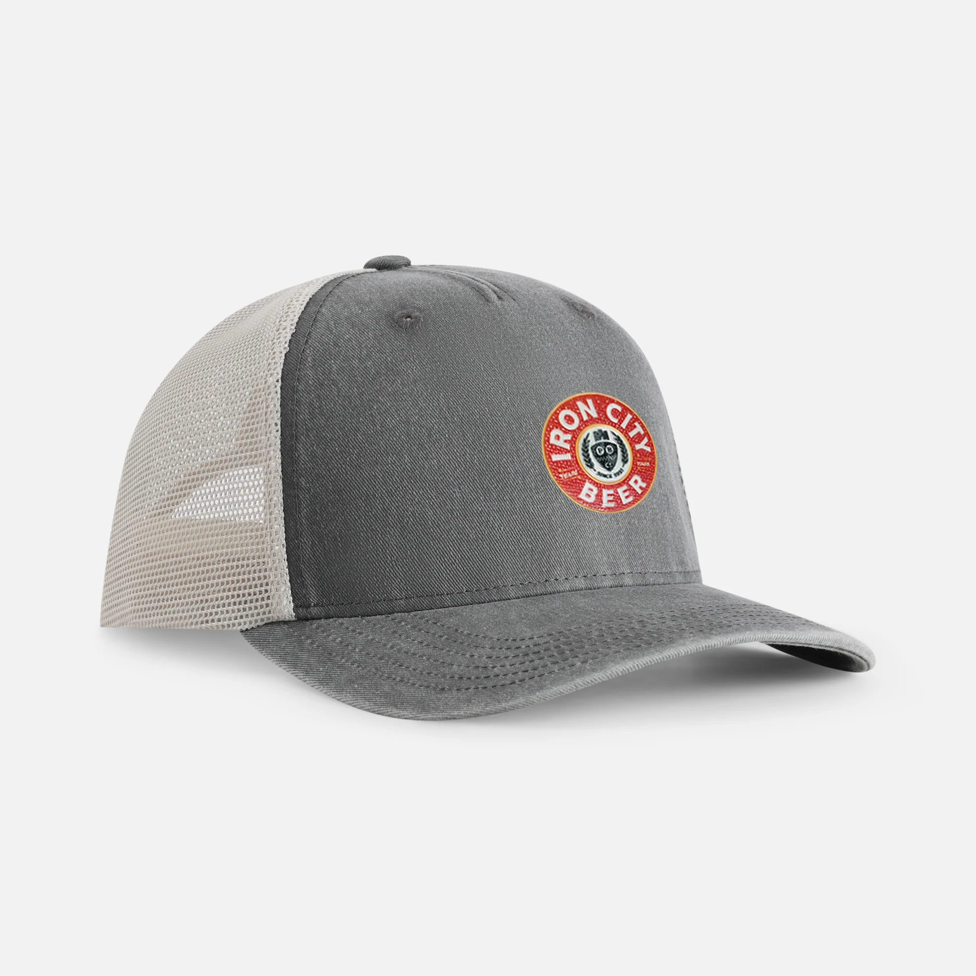 Iron City 3D Patch Mesh Back 5-Panel Hat