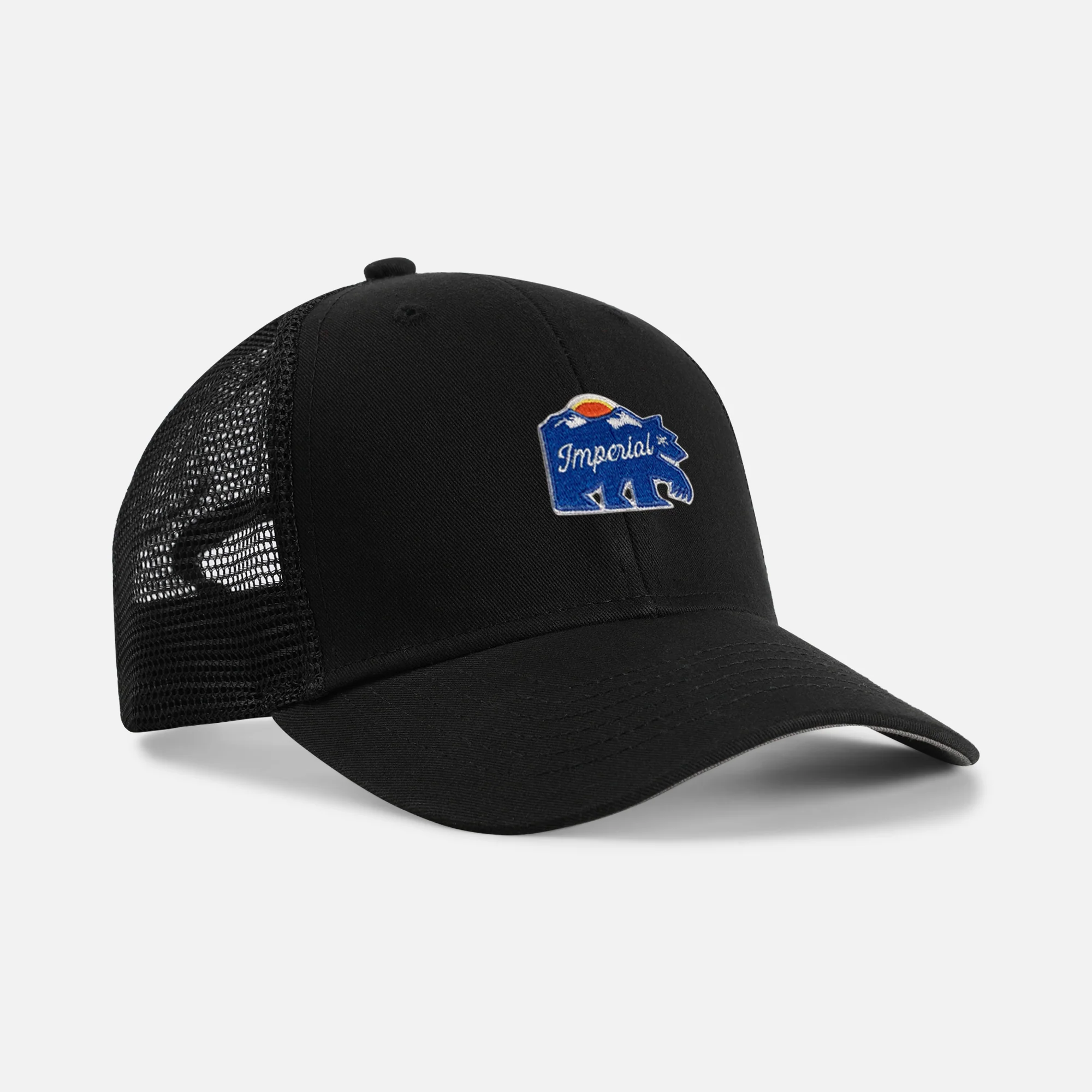 The Polar Bear - Adjustable Mesh Back Cap