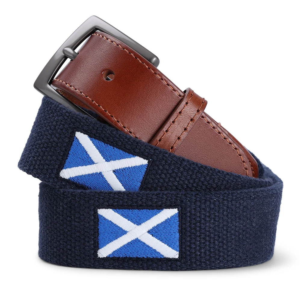 The Scottish Flag - Embroidered Imperial Belt