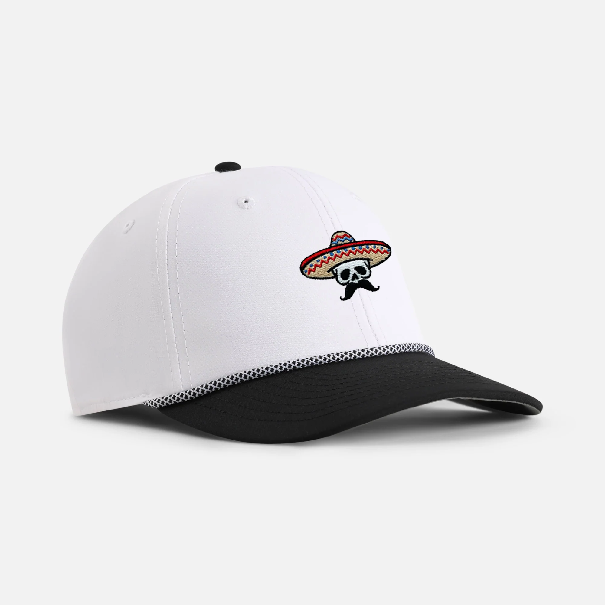 The Sombrero 6-Panel Two-Tone Rope Hat