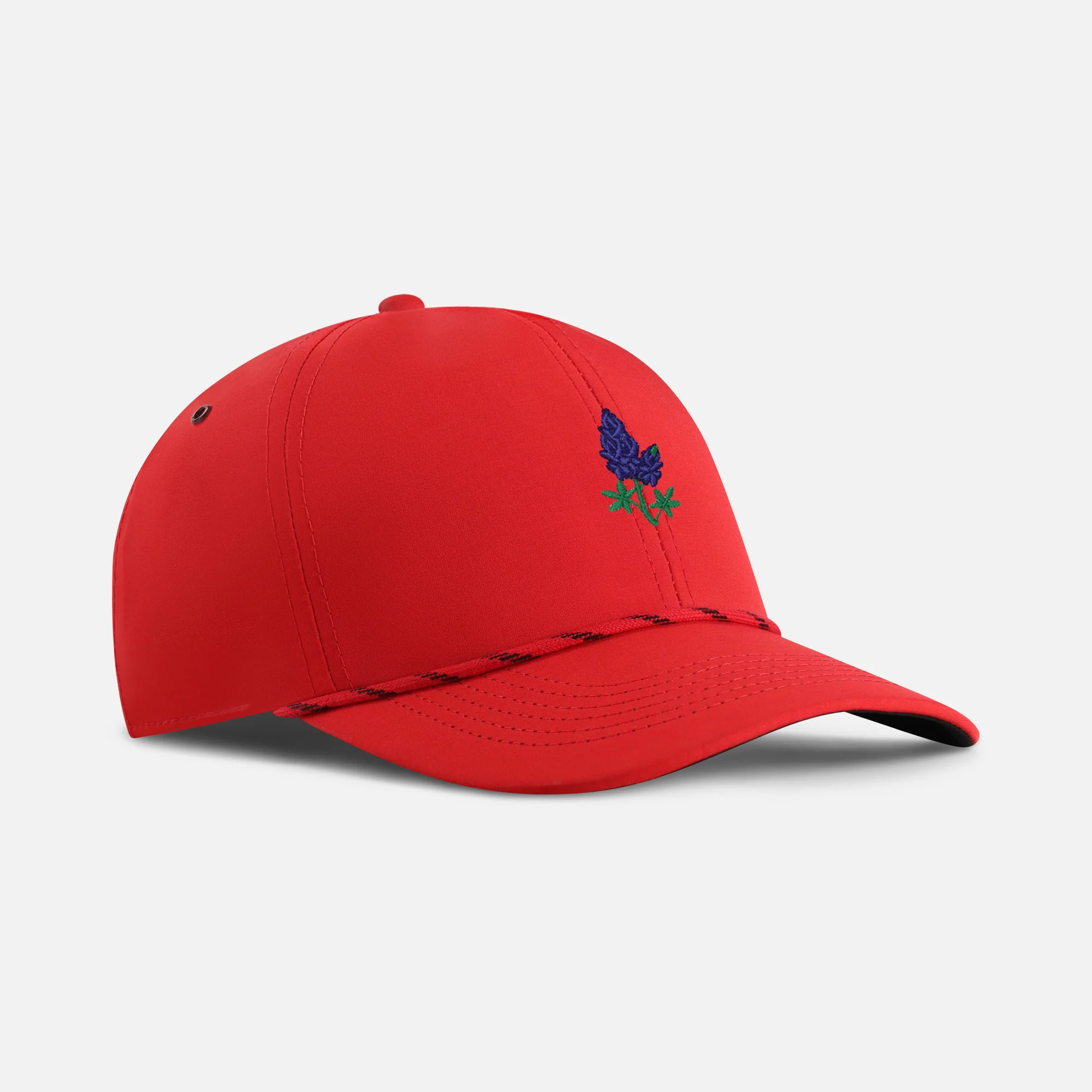 The Texas Bluebonnet Performance Rope Cap - Image 4