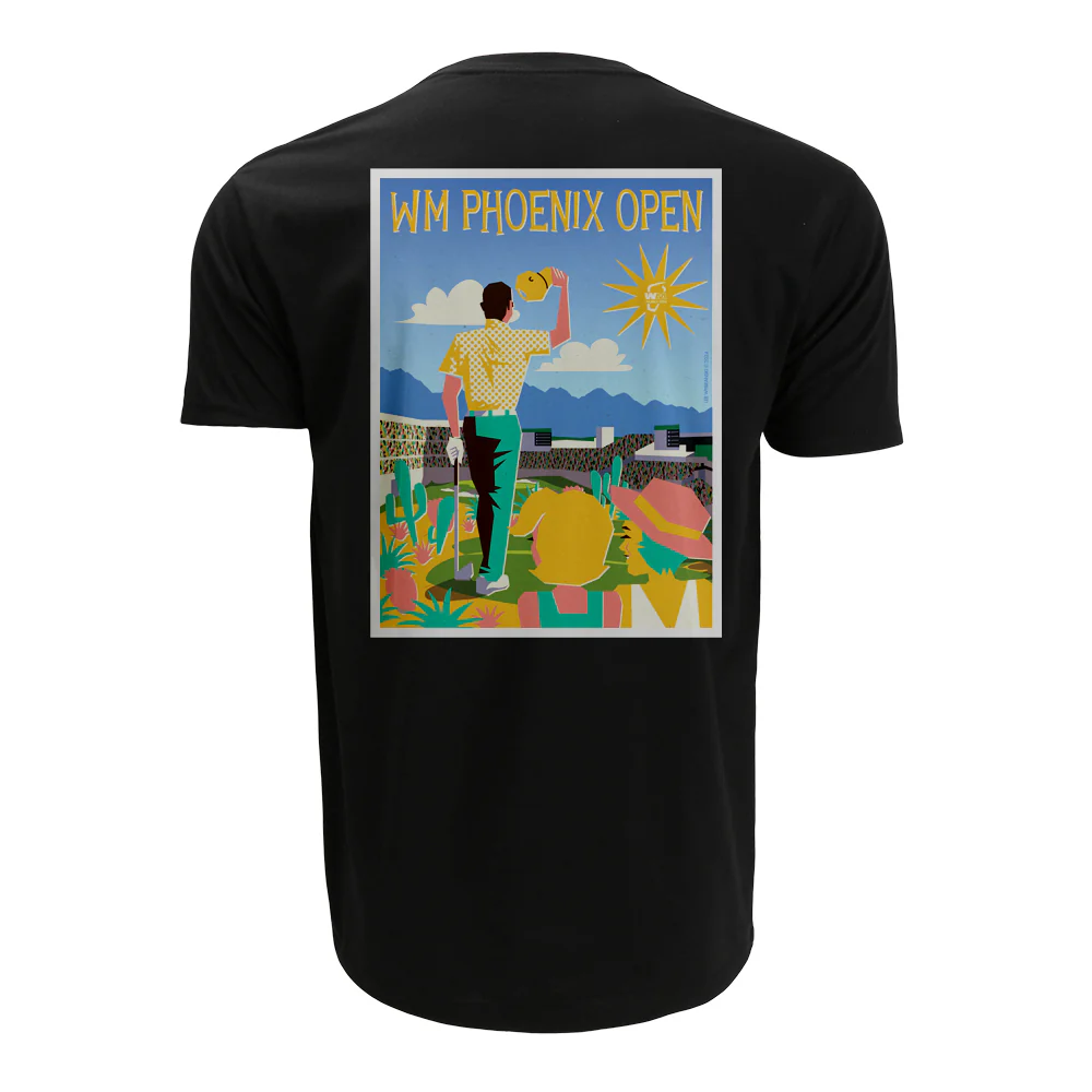 The WM Phoenix Open Poster T-Shirt by Lee Wybranski - Image 10