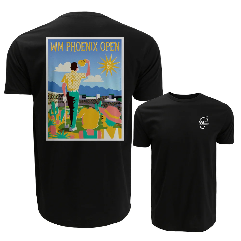 The WM Phoenix Open Poster T-Shirt by Lee Wybranski - Image 8