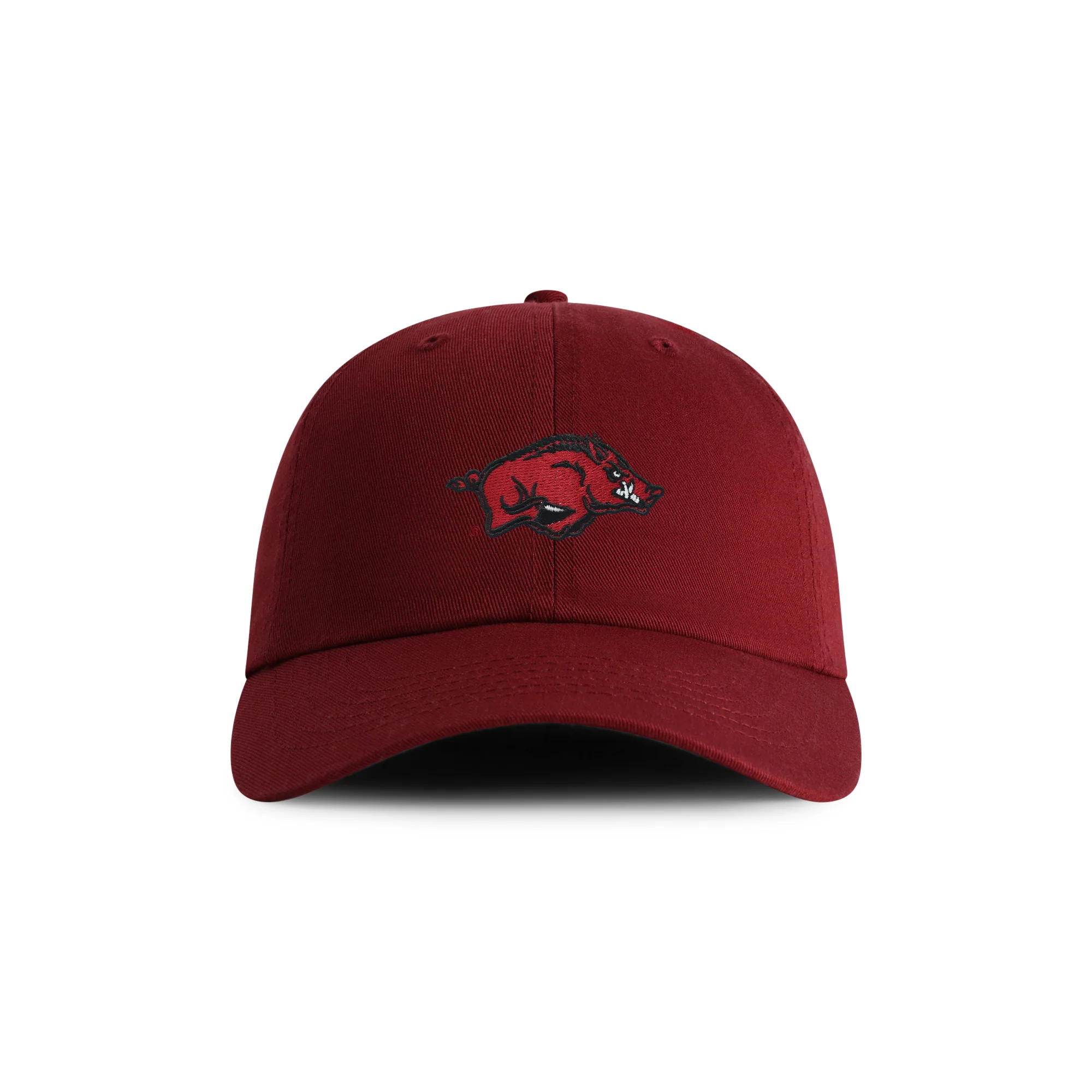 University of Arkansas "Running Hog" Cotton Dad Hat - Image 6