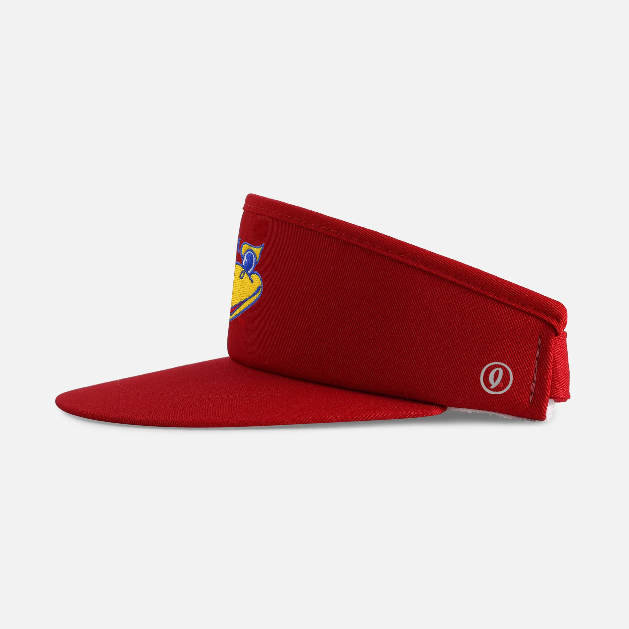 University of Kansas "Beak 'em Hawk" Tour Visor® - Image 3
