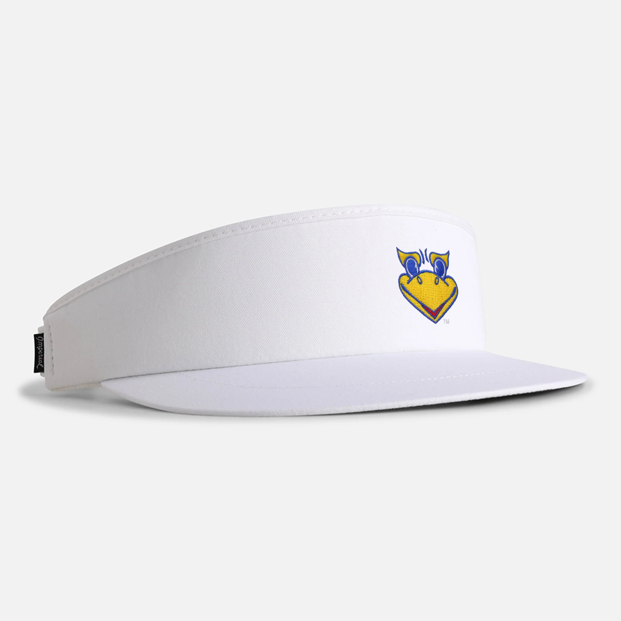 University of Kansas "Beak 'em Hawk" Tour Visor® - Image 5