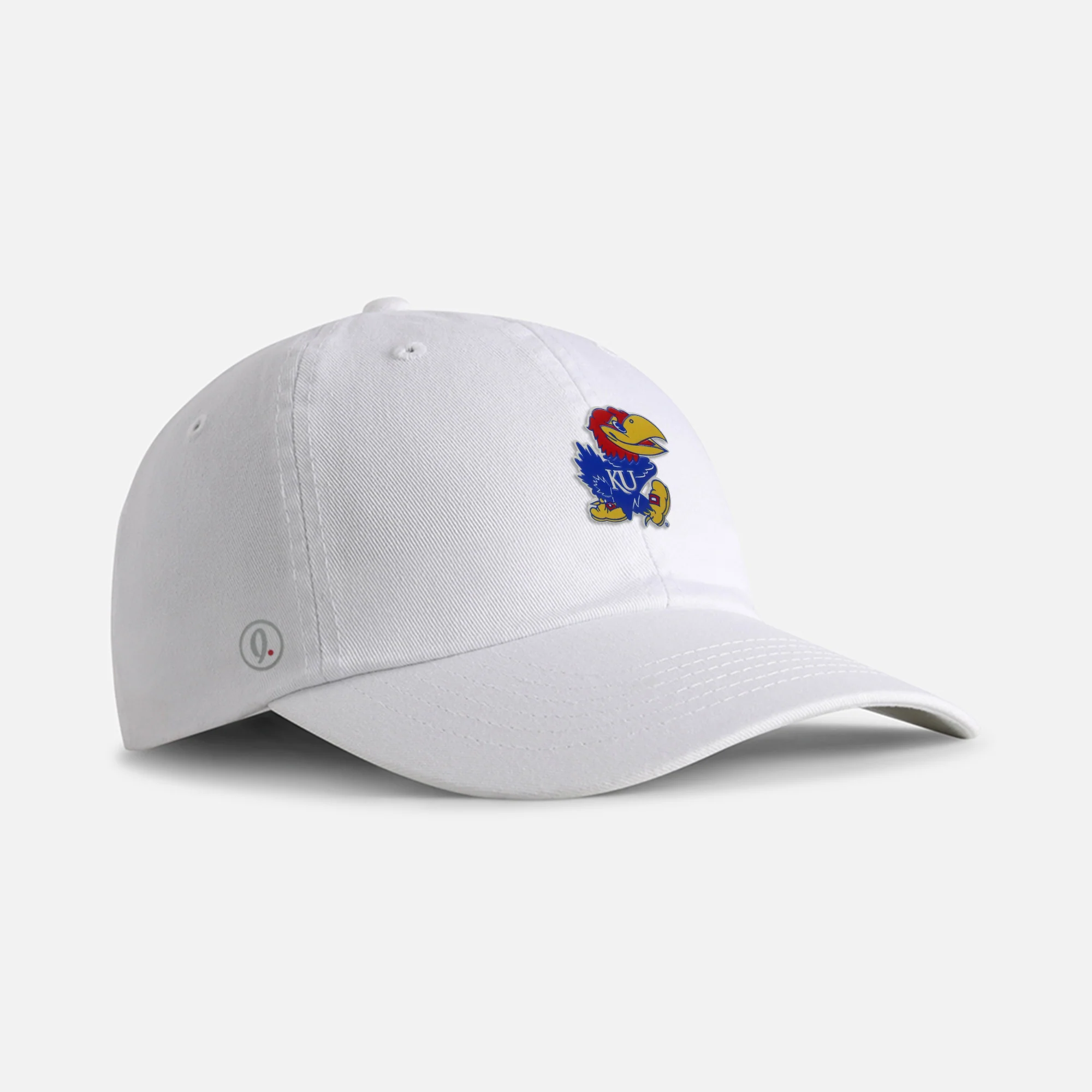 University of Kansas "Jayhawk 3D Patch" Cotton Dad Hat