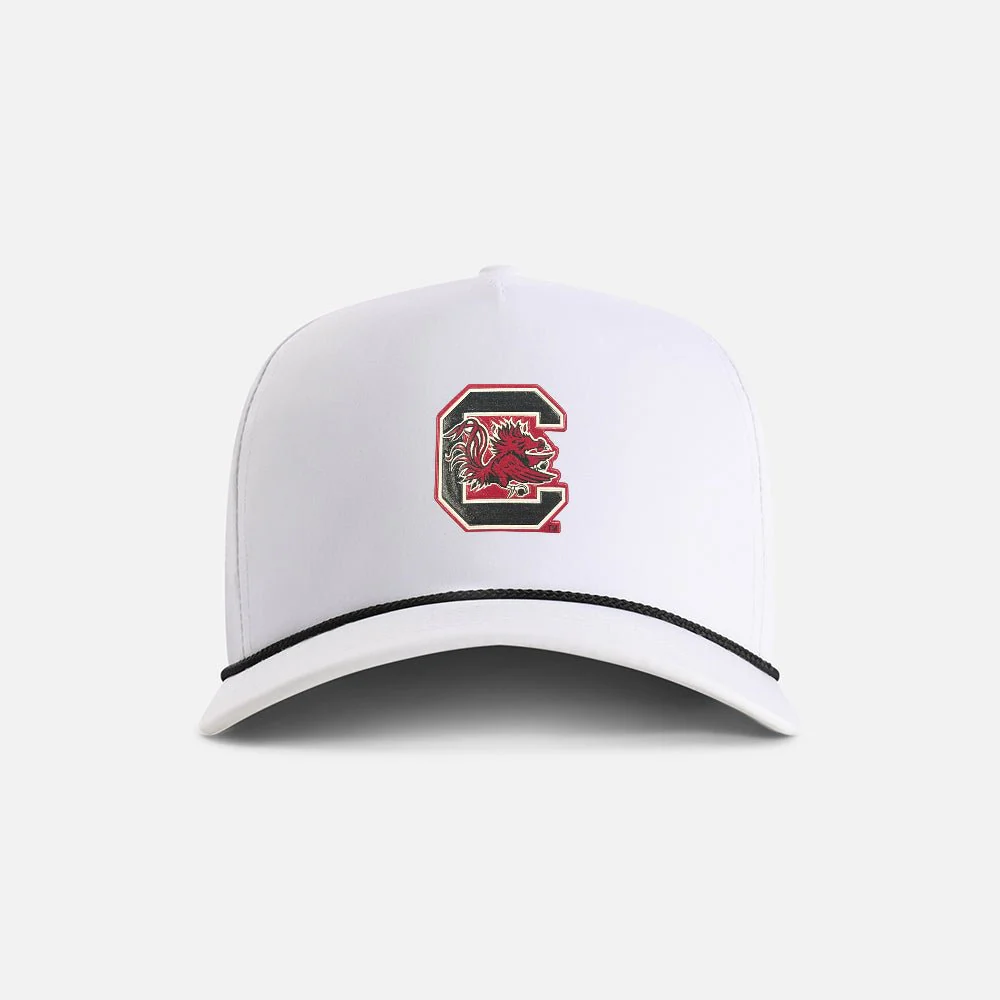 University of South Carolina "Gamecock" 5-Panel Performance Rope Hat - Image 2