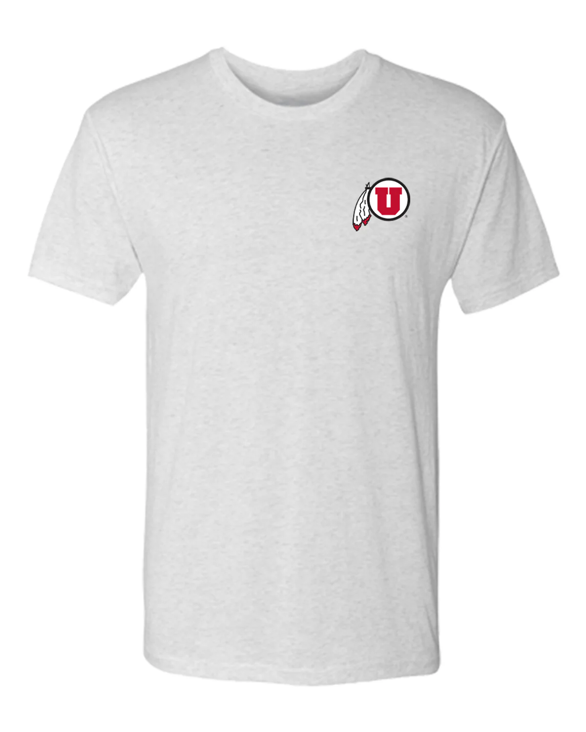 University of Utah "Circle & Feather" Men's Short Sleeve T-Shirt - Image 2