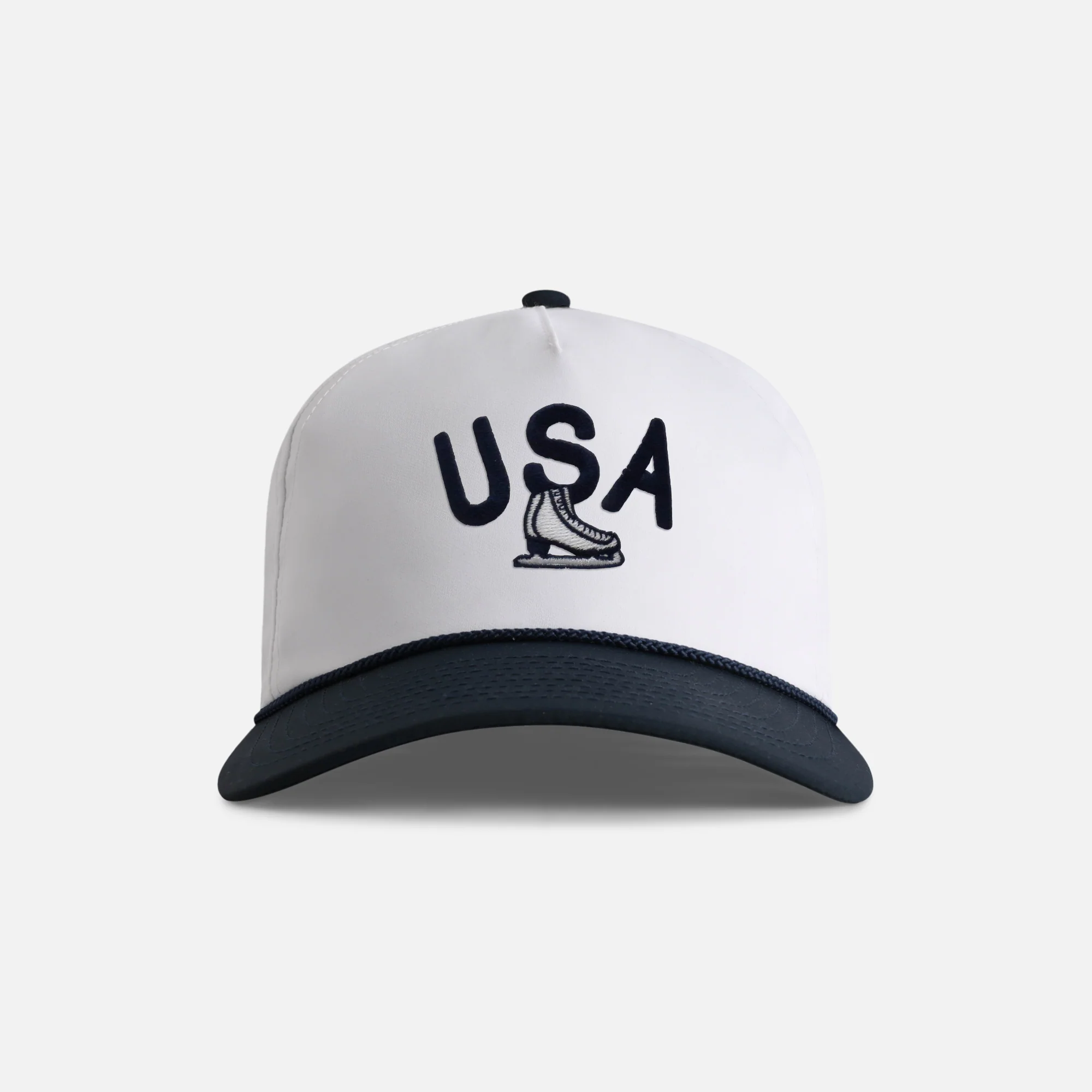 "USA Figure Skating" Two-Tone Performance Rope Hat - Image 6
