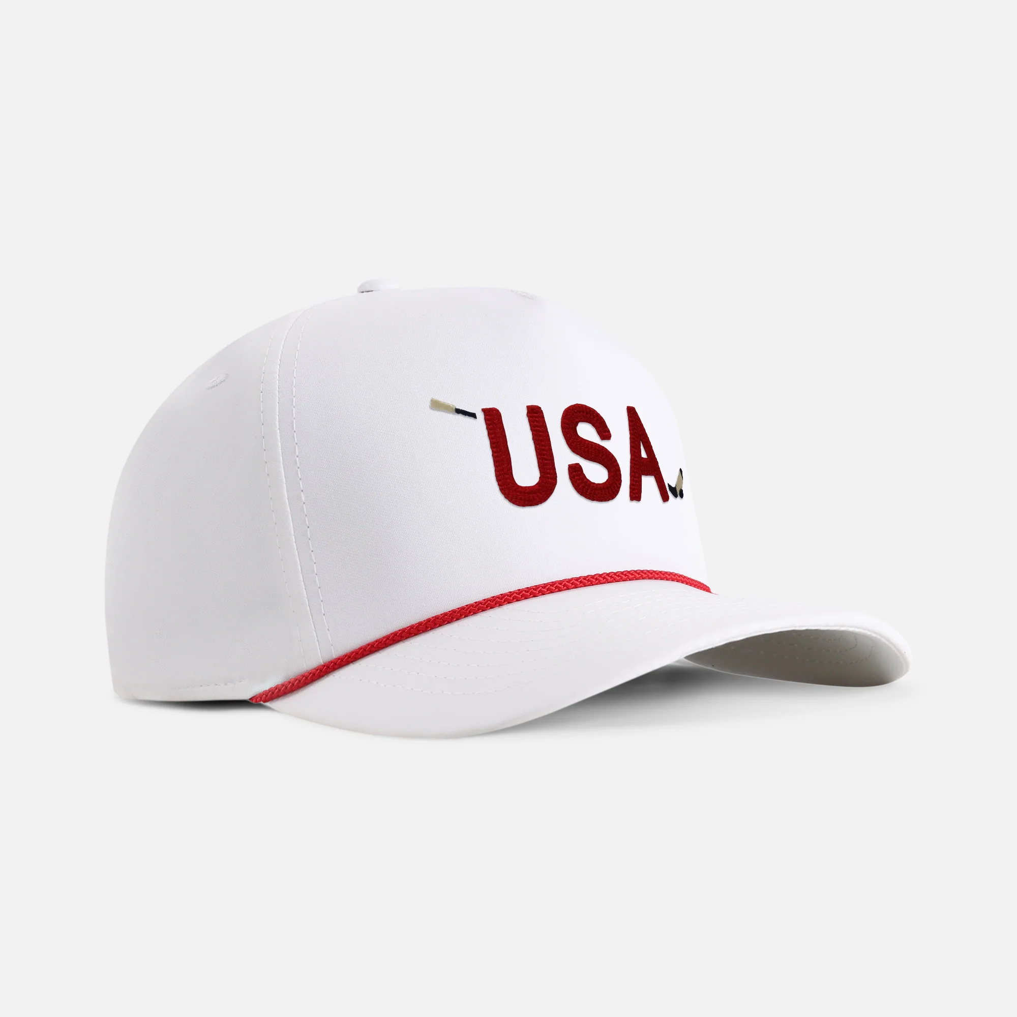 USA Hockey 5-Panel Performance Rope Hat