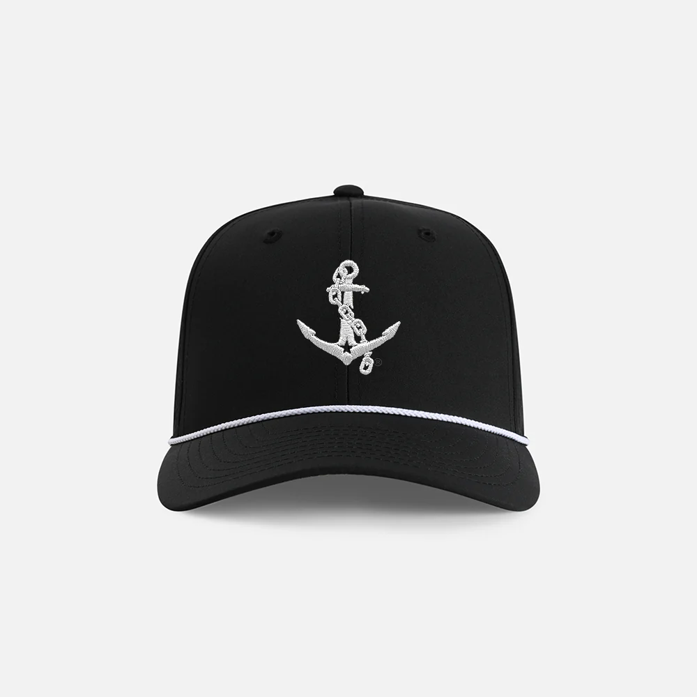 Vanderbilt University "Vanderbilt Anchor" 6-Panel Performance Rope Hat - Image 2