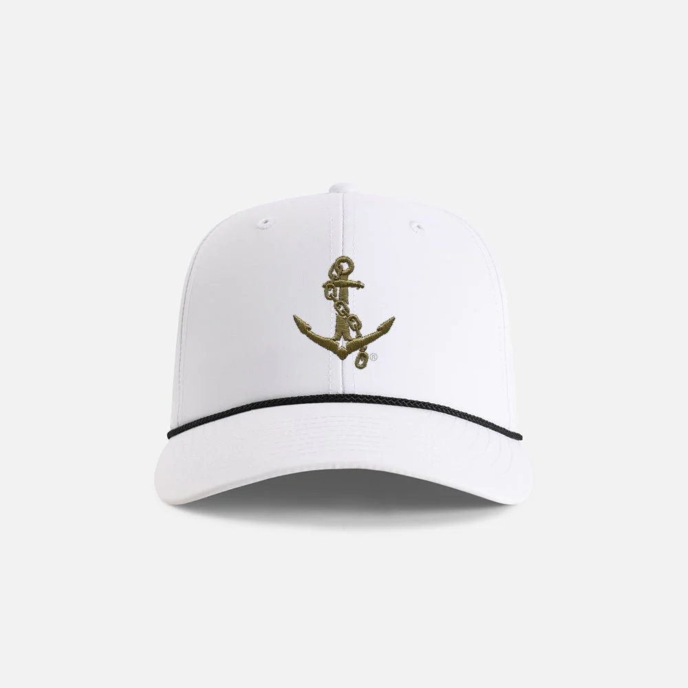 Vanderbilt University "Vanderbilt Anchor" 6-Panel Performance Rope Hat - Image 6