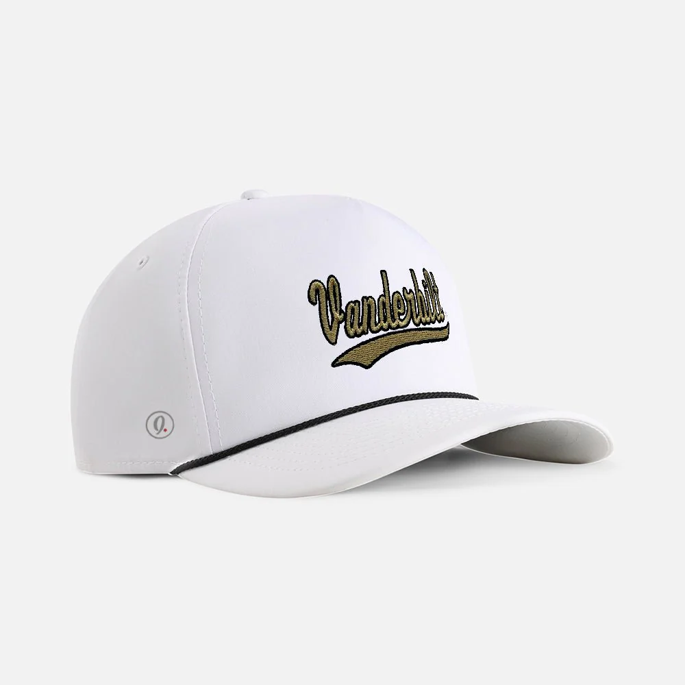 Vanderbilt University "Vanderbilt Script" 5-Panel Performance Rope Hat